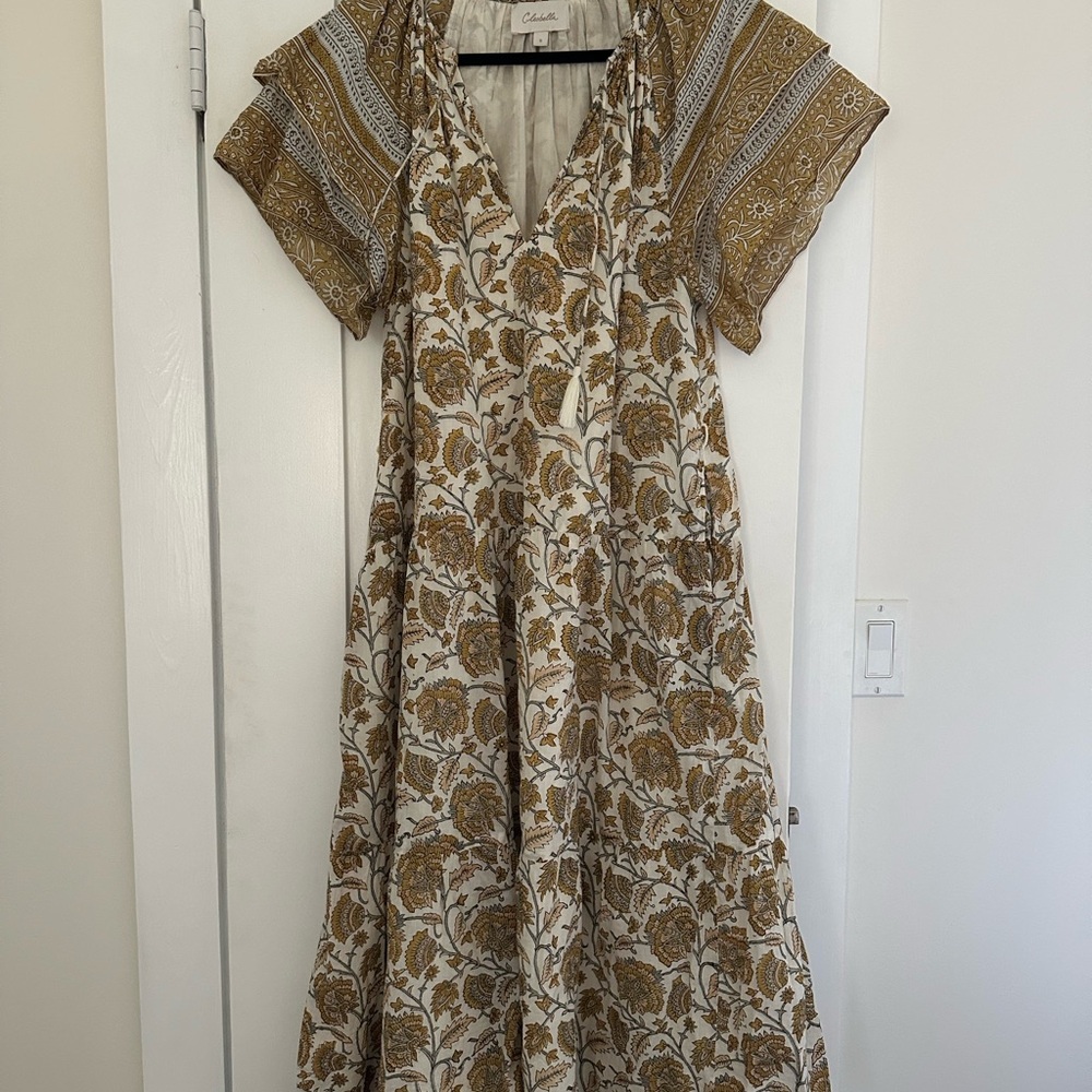 Cleobella Floral Boho Drop Waist Maxi